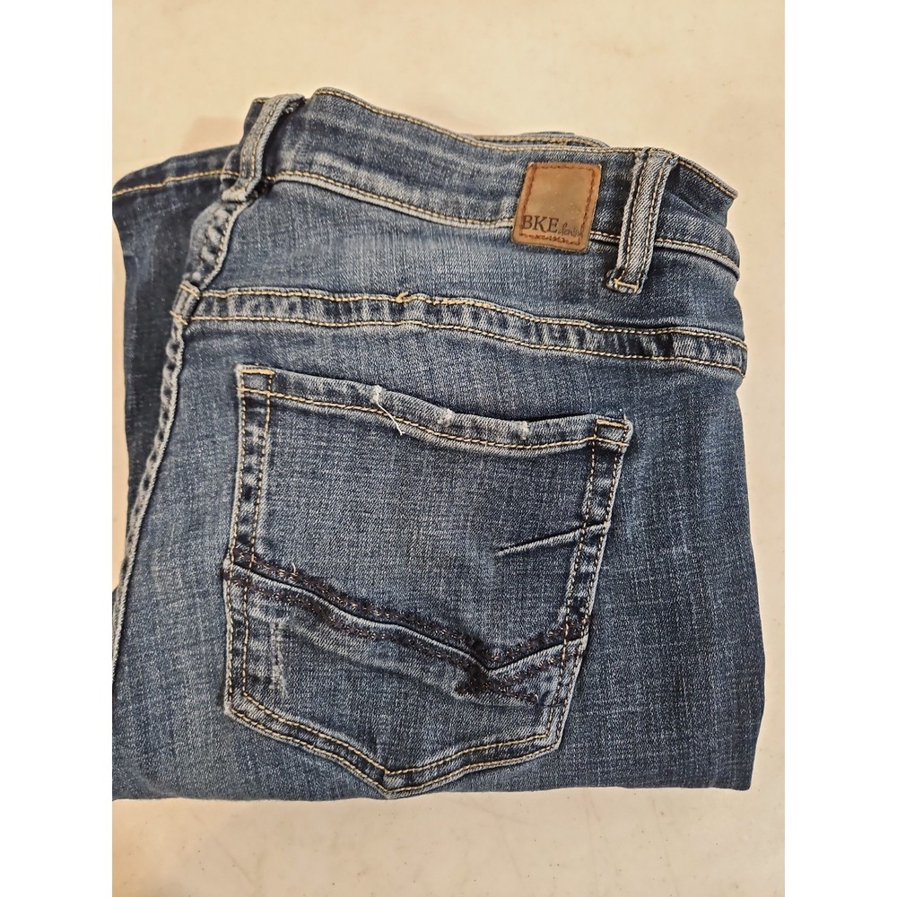 BKE Denim Payton Jeans Womens 30Rx31.5 Blue Denim Rodeo Bootcut Jeans (1993